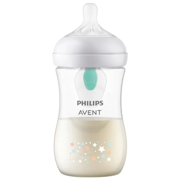 Butelka Antykolkowa 1M+ Philips Avent Responsywny smoczek Miś 260 ml