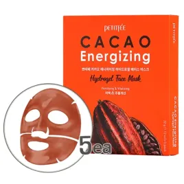 maska-hydrozelowa-petitfee-cacao-energizing-kakao-antyoksydant-5-sztuk