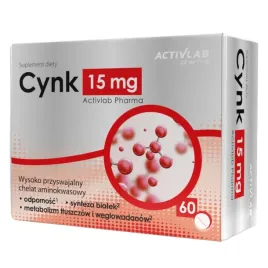 activlab-pharma-cynk-15-mg-miedz-15-mg-chelat-kosci-serce-60-tabletek