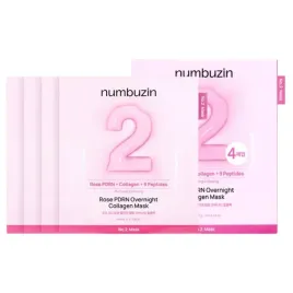 numbuzin-no-2-maska-nocna-kolagenowa-zelowa-regeneracja-ujedrnienie-4-szt