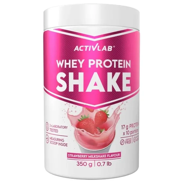 Activlab Whey Protein Shake Truskawkowy Koktajl Mleczny Białko WPC 350 g