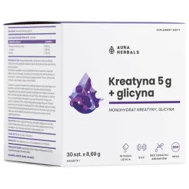 aura-herbals-kreatyna-z-glicyna-sila-wytrzymalosc-regeneracja-30-saszetek