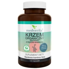 krzem-organiczny-ekstrakt-z-bambusa-zdrowe-wlosy-medverita-120-kaps