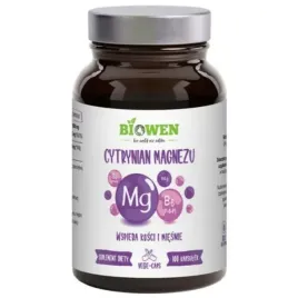 biowen-cytrynian-magnezu-z-witamina-b6-wspiera-kosci-i-miesnie-100-kapsulek