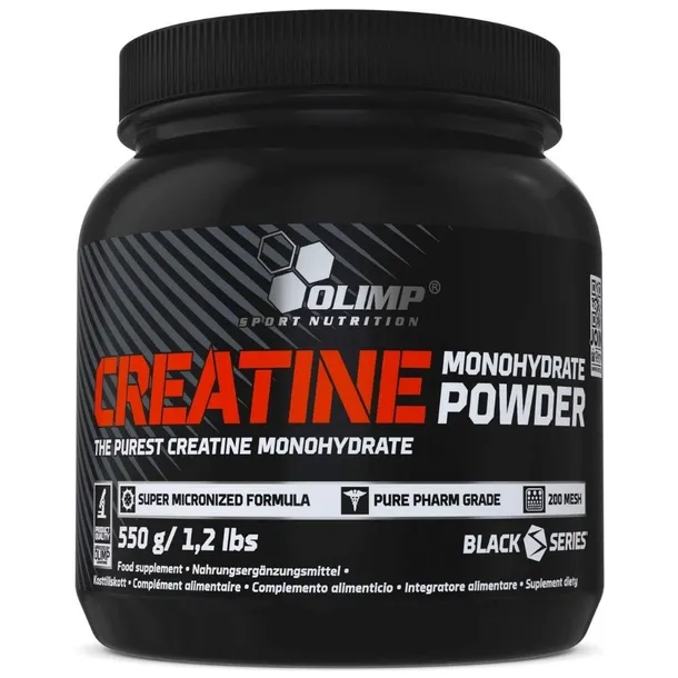 Olimp Creatine Monohydrate Powder Monohydrat Kreatyny Pompa Siła 550 g