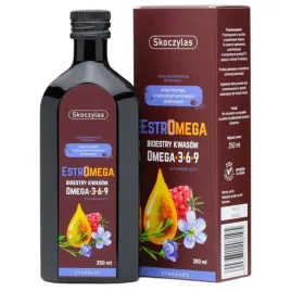 estromega-skoczylas-z-kwasami-omega-3-6-9-wit-e-olej-lniany-250-ml