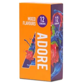 prezerwatywy-pasante-adore-flavours-smakowe-kolorowe-mix-smakow-12-szt