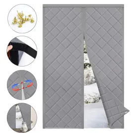 termiczna-zaslona-na-drzwi-magnetyczna-75x200cm-szara-solidna-zestaw-izola