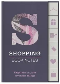 book-notes-shopping-znaczniki-zakupy