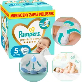 pieluszki-pieluchy-pampers-premium-care-148szt-rozmiar-5-miesieczny-zapas