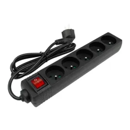 listwa-zasilajaca-5-gniazd-5m-czarna-z-uziemieniem-wylacznik-przedluzacz
