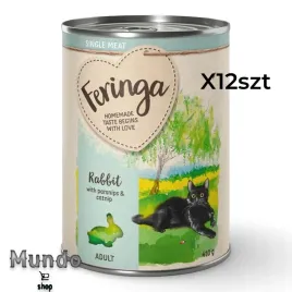 mokra-karma-feringa-adult-single-meat-smak-krolik-z-pasternakiem-410g-12szt