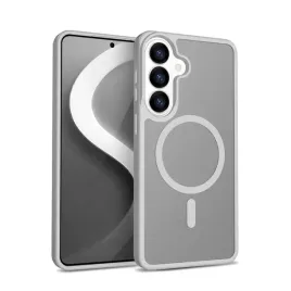 crong-hybrid-matte-magnetic-etui-magsafe-samsung-galaxy-s26-szary