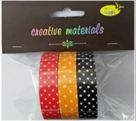 tasmy-materialowe-kropki-3szt
