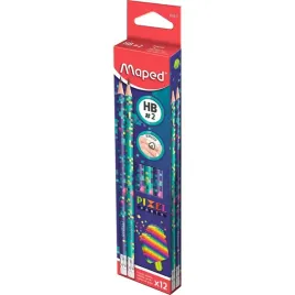olowek-z-gumka-pixel-hb-12szt-maped