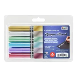 pisaki-pedzelkowe-opaque-brush-6-kolorow