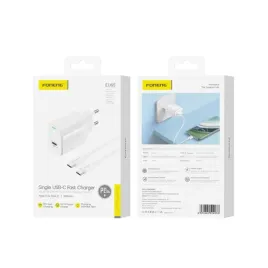 foneng-ladowarka-sieciowa-eu65-pd-20w-1xusb-c-kabel-usb-c-usb-c-bialy