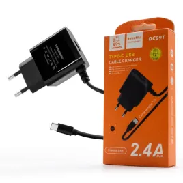 denmen-czarna-ladowarka-sieciowa-usb-kabel-typ-c-dc09t-w-24a