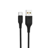 kabel-usb-typ-c-denmen-czarny-24a-1m-usb-c-d01t-stan-nowy