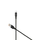 kabel-usb-typ-c-denmen-czarny-24a-1m-usb-c-d01t-stan-nowy