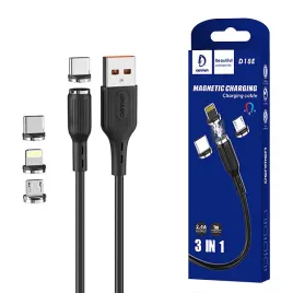 denmen-kabel-usb-3w1-denmen-czarny-d18-magnetyczny-micro-typ-c-iphone-24a