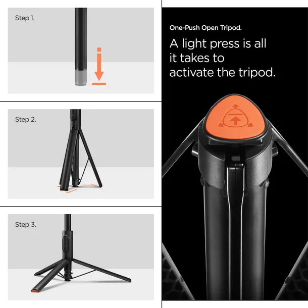 spigen-s541w-bluetooth-selfie-stick-tripod-black-stan-nowy