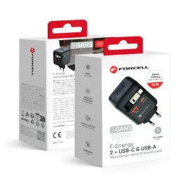 ladowarka-sieciowa-do-telefonu-forcell-f-energy-gan-usb-c-usb-a-zwijany