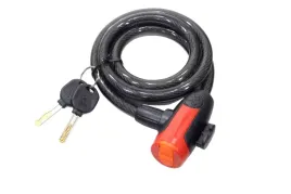 zabezpieczenie-antykradziezowe-na-rower-110cm-zamek-z-kluczem-czarny