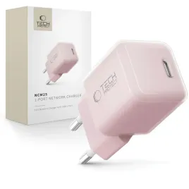 tech-protect-ncm25-1-port-network-charger-pd-25w-baby-pink