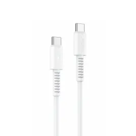 yesido-kabel-ca154-pd-60w-type-c-type-c-1m-pvc-3a-white-bialy