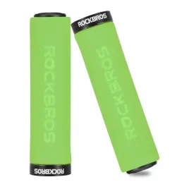 uchwyty-rowerowe-rockbros-bt1001gnbk-z-gabki-na-kierownice-zielono-czarne