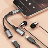 adapter-dudao-l13c-2w1-usb-c-szary-kod-producenta-l13c-stan-nowy