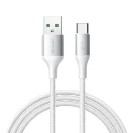 kabel-joyroom-s-a28-flash-series-3a-usb-a-usb-c-2m-bialy