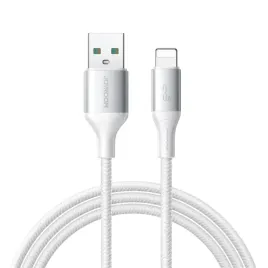 kabel-joyroom-s-a28-flash-series-3a-usb-a-lightning-1m-bialy