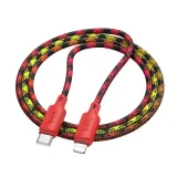 kabel-usb-c-do-lightning-hoco-pd-27w-1-m-x116-gradient-czerwony-stan-nowy