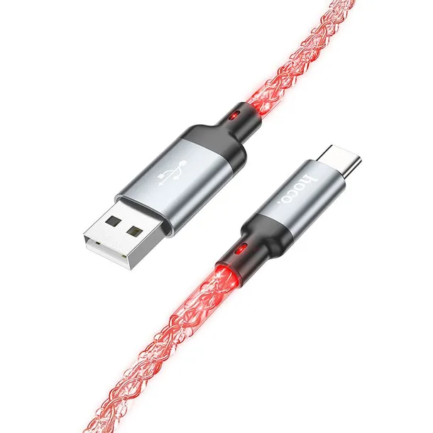 kabel-usb-a-do-usb-c-hoco-3a-1-m-u112-szary-stan-nowy
