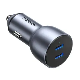 car-charger-ugreen-cd213-2x-usb-c-36w-gray