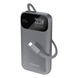 powerbank-dudao-k31-10000-mah-225w-pd-z-wbudowanym-kablem-szary