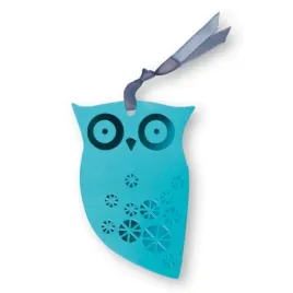 zakladka-do-ksiazek-ze-wstazka-sowa-turkusowa