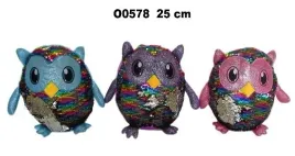 sowa-cekiny-25cm-mix