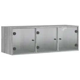 szafka-scienna-z-drzwiczkami-szklanymi-szary-dab-sonoma-102x37x35-cm