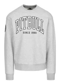 bluza-pitbull-badger-crewneck-grey-melange-m