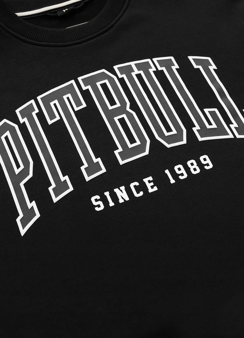 bluza-pitbull-badger-crewneck-black-m-stan-nowy