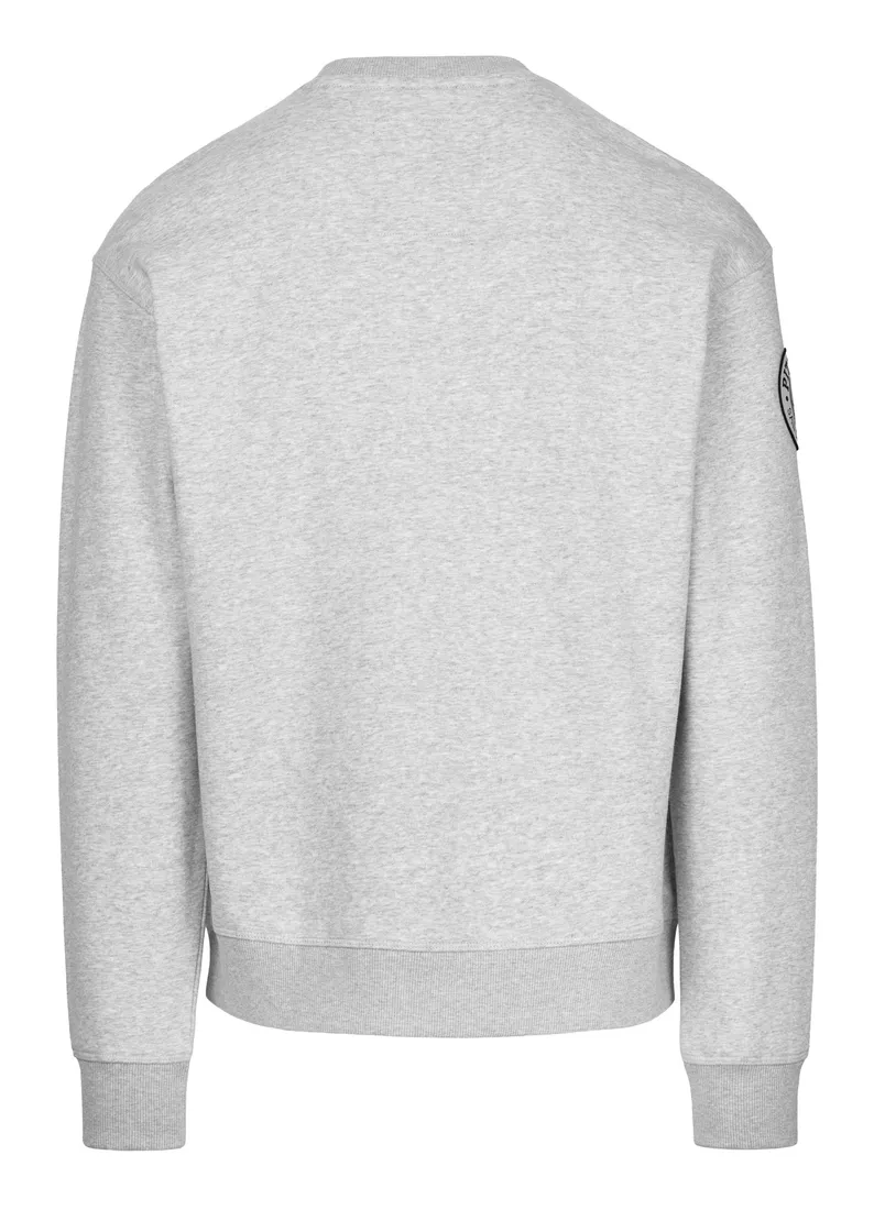 bluza-pitbull-badger-crewneck-grey-melange-l-stan-nowy