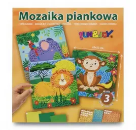 mozaika-piankowa-3-wzory-zwierzeta-funandjoy