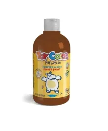 farba-do-malowania-palcami-toy-color-500ml-brazowa
