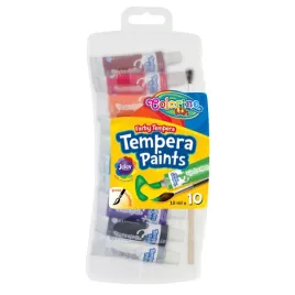 farby-tempera-w-tubach-10ml-10-kolorow-colorino