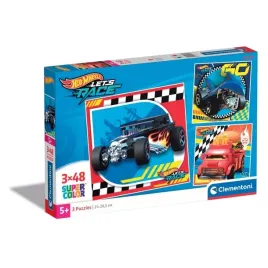 puzzle-3x48el-hot-wheels-clementoni-25313