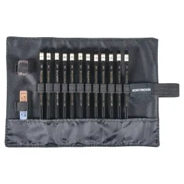 zestaw-olowkow-toison-d-or1900-12-sztuk-8b-2h-w-czarnym-piorniku-koh-i-noor