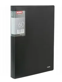 teczka-a4-z-60-koszulkami-clear-book-prazki-patio-czarna